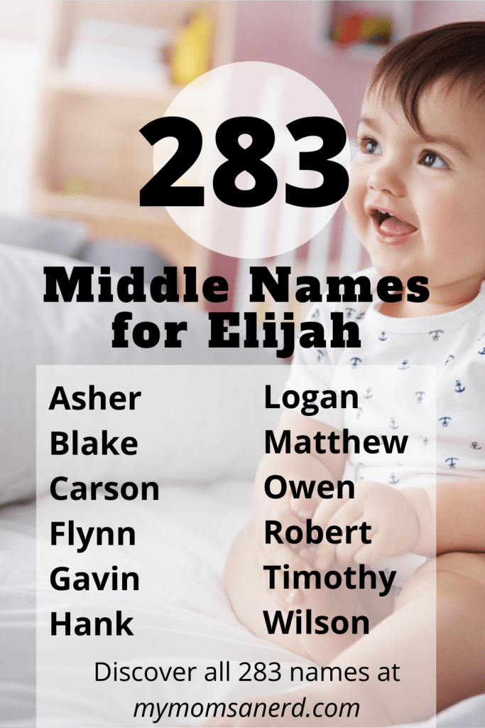 middle names for elijah