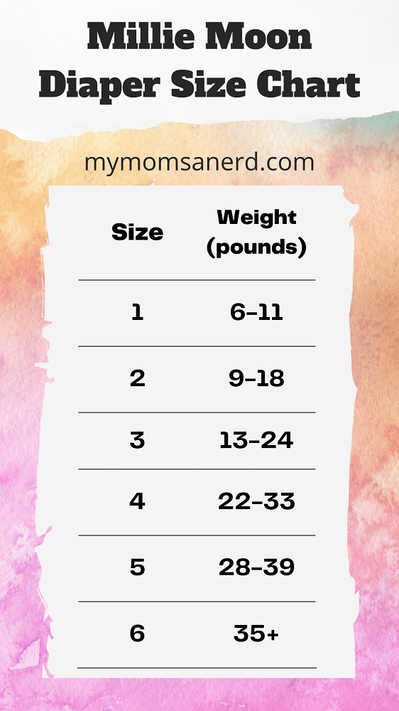 Millie Moon All Natural Disposable Diapers – Size 4, Cloud Touch Softness, New