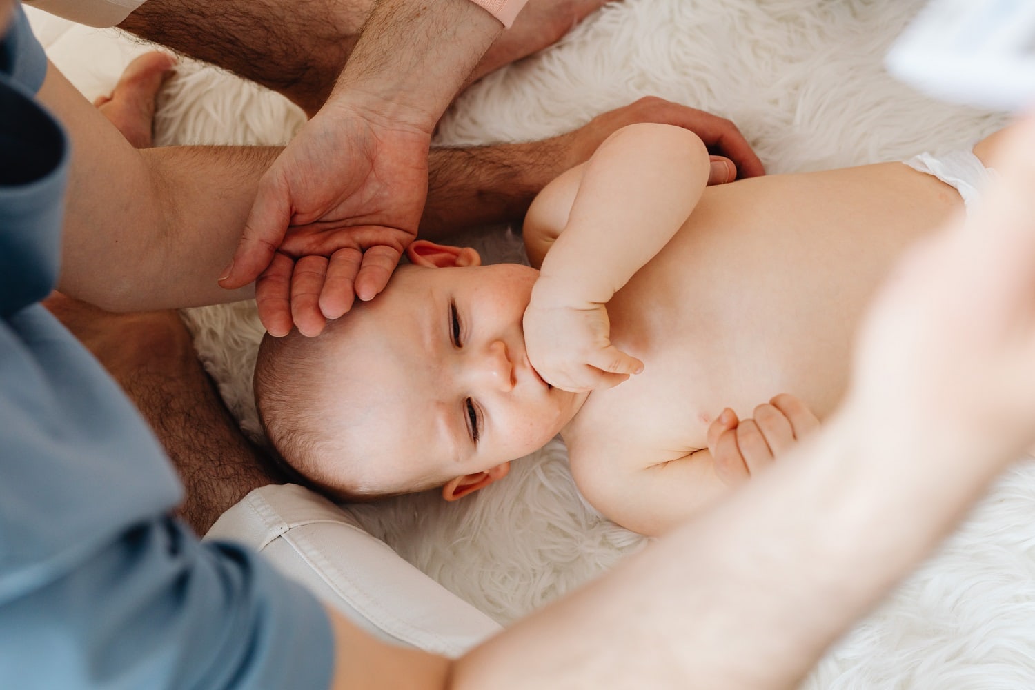 Help! My baby is acting hungry but won't eat! • My Mom's a Nerd
