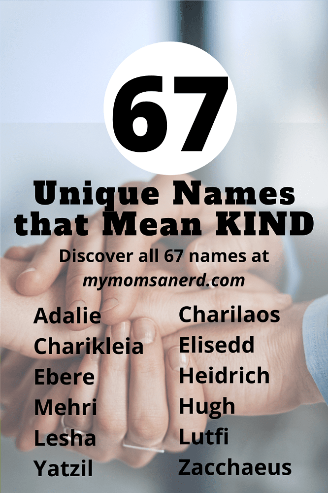 names that mean kindness