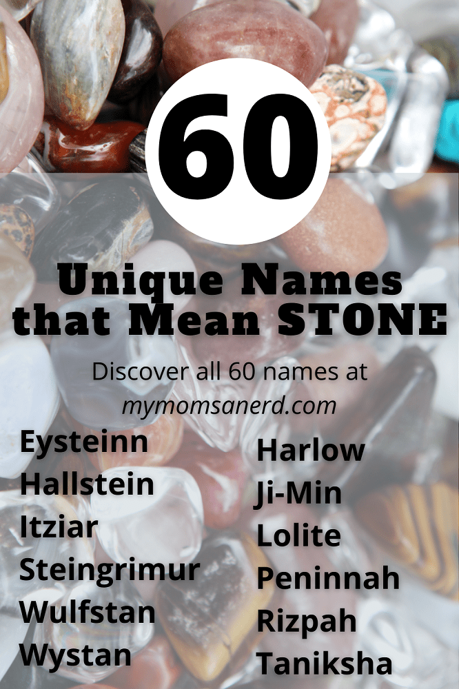 names that mean stone