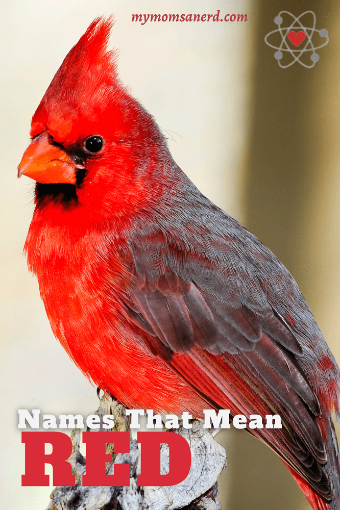 names that mean red