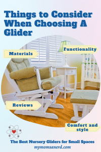 The Best Nursery Gliders for Small Spaces • My Mom's a Nerd