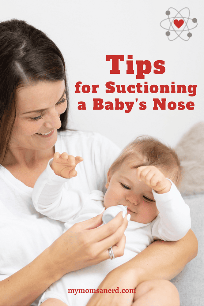 baby won't let me suction their nose