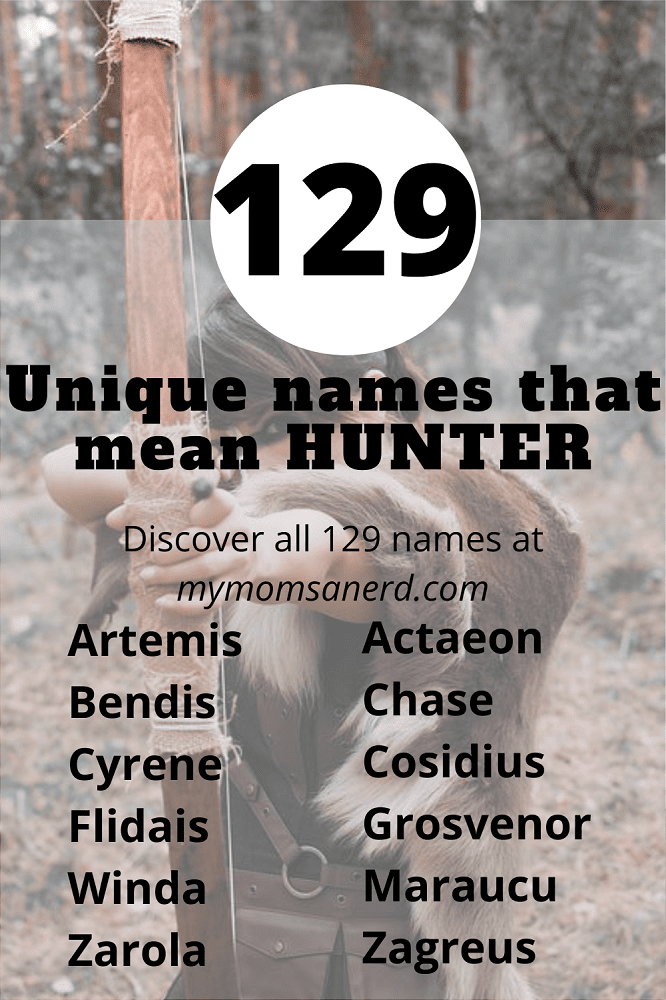 Names That Mean Hunter