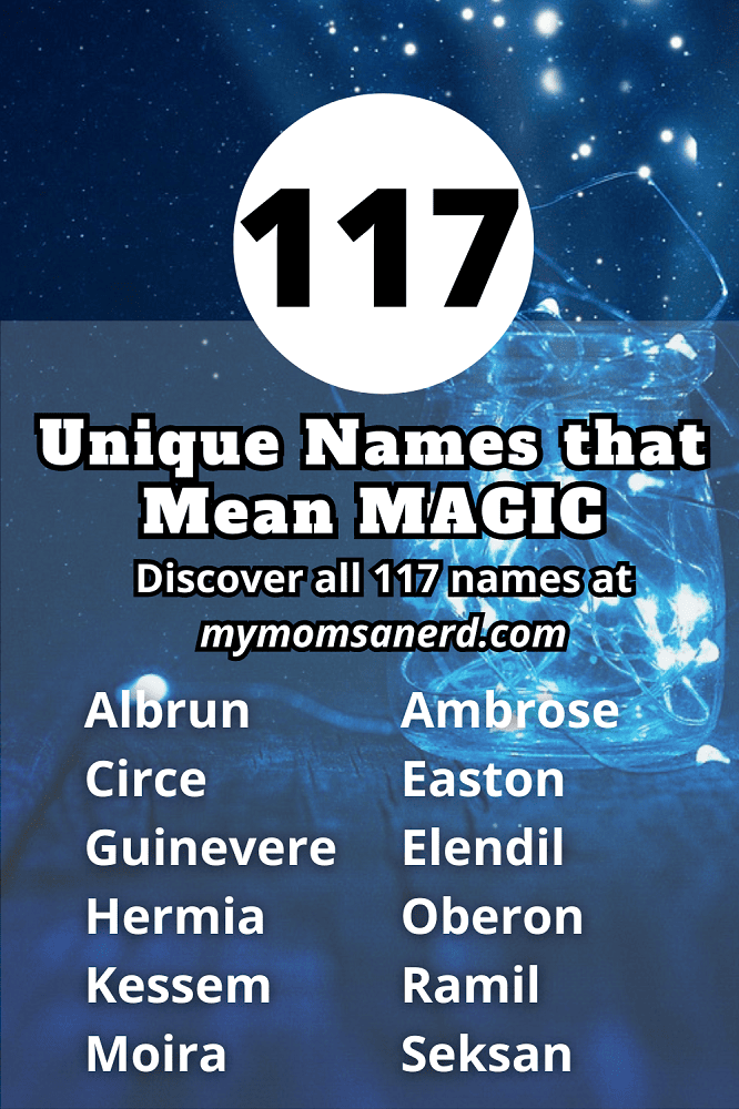 names that mean magic